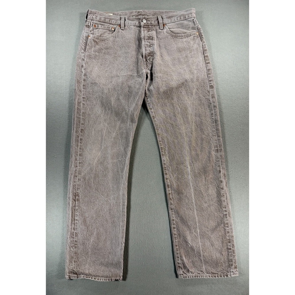 Levi's 501 Fresh Collection Grey Straight Leg Men's Size 34x32 (Fit 34x31)